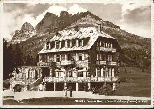 Passo Costalunga Dolomiti Albergo Pension Savoy x