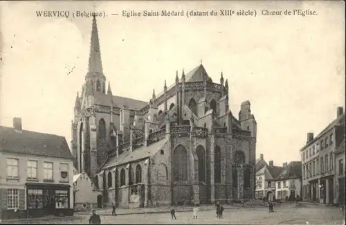 Wervicq Eglise Saint-Medard Choeur Eglise x