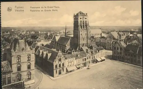 Furnes Veurne Grand Place Groote Markt x