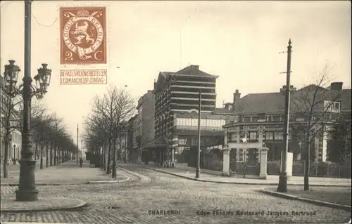 Charleroi Eden-Theatre Boulevard Jacques Bertrand *