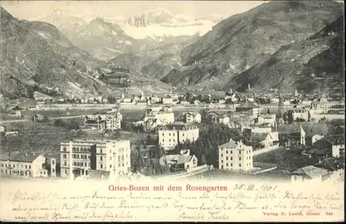 Bozen-Gries Rosengarten x