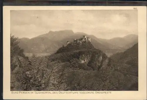 Burg Persen Suganertal Sued Tirol *