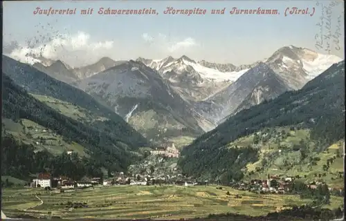 Schwarzenstein Tauferertal Hornspitze Turnerkamm Tirol x