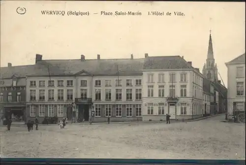 Wervicq Wervicq Place Saint-Martin Hotel de Ville * / Belgien /Belgien