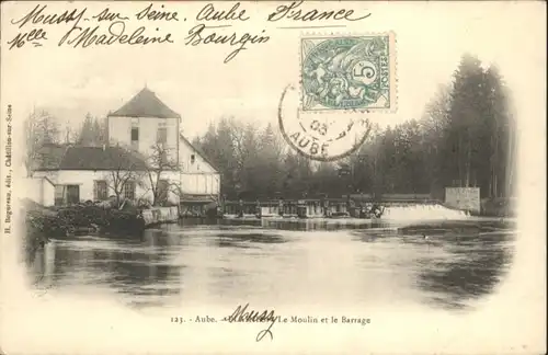 Aube Moulin le Barrage x