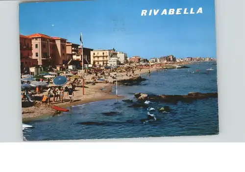 Rivabella di Rimini Rivabella di Rimini Alberghi Spiaggia Hotel Strand x / Italien /Italien
