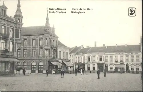 Saint-Nicolas Sint-Nikolaas Place Gare Statieplaats *