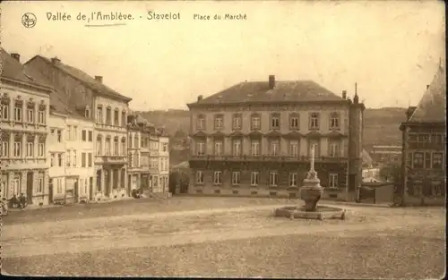 Stavelot Vallee Ambleve Place Marche x