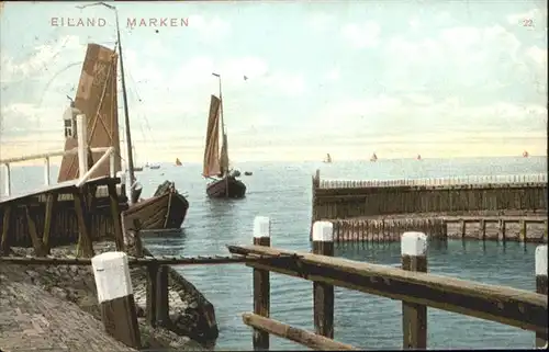 Eiland Marken Hafen x