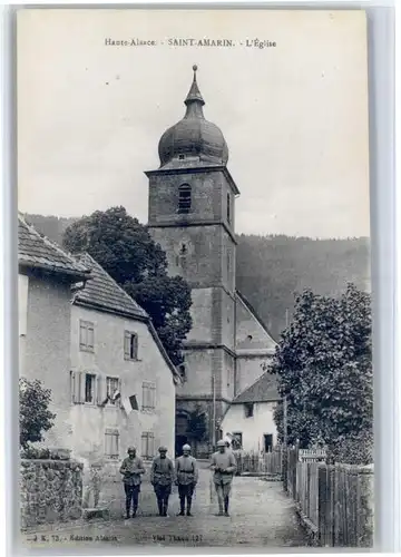 AK / Ansichtskarte Saint-Amarin Saint-Amarin Eglise Alsace * /  /