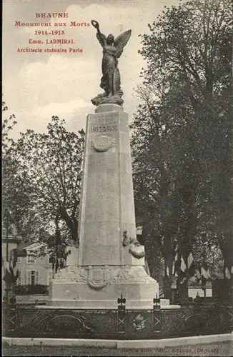 AK / Ansichtskarte Beaune Monument aux Morts *