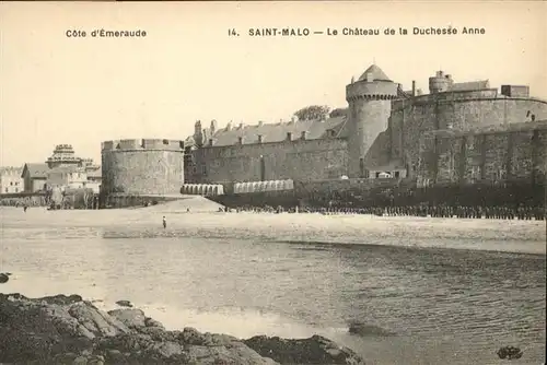 AK / Ansichtskarte Saint-Malo Chateau de la Duchesse Anne *