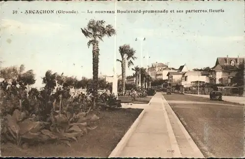 AK / Ansichtskarte Arcachon Boulevard Promenade *