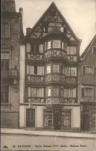 AK / Ansichtskarte Saverne Maison  *