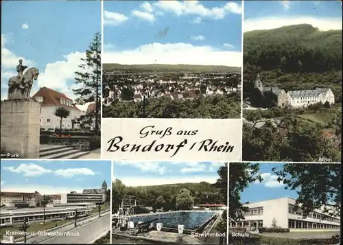 AK / Ansichtskarte Bendorf Park Krankenhaus Bad Abtei x