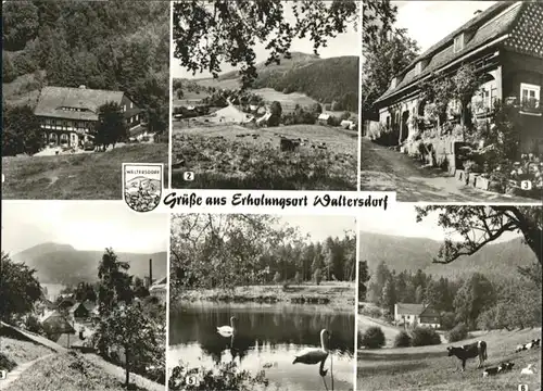 AK / Ansichtskarte Waltersdorf Waltersdorf Grenzbaude Lausche Sorge Teich  * /  /
