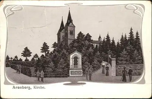 AK / Ansichtskarte Arenberg Kirche x