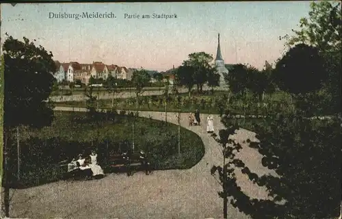 AK / Ansichtskarte Meiderich Stadtpark x