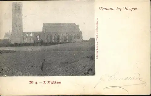 Damme-lez-Bruges Eglise x