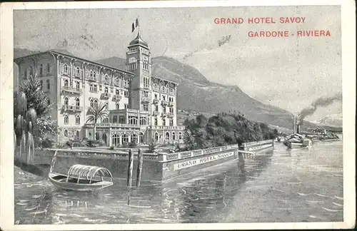 Gardone Grand Hotel Savoy Boot x