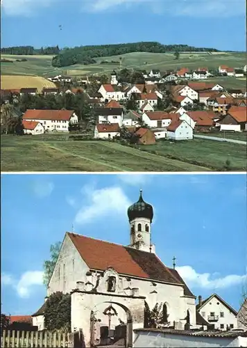 AK / Ansichtskarte Pfettrach Niederbayern Kirche