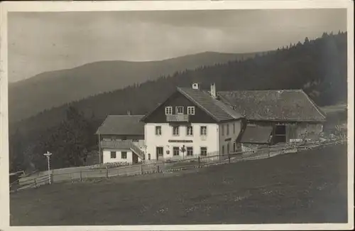 AK / Ansichtskarte Waldhaeuser Berggasthaus zum Lusen