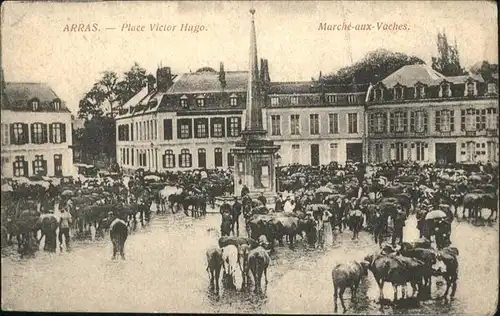 Arras Place Victor Hugo Marche aux Vaches /  /