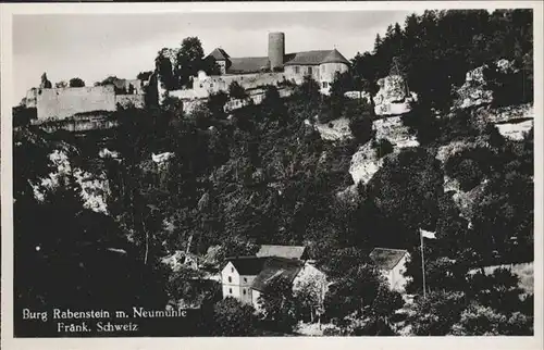 Neumuehle Burg Rabenstein Fraenkische Schweiz