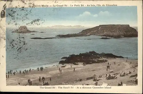 Saint-Malo Le Grand Be Le Petit Be l'Ile de Cezembre /  /