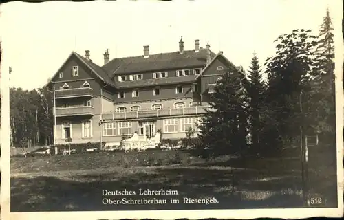 Ober Schreiberhau Deutsches Lehrerheim Riesengebirge