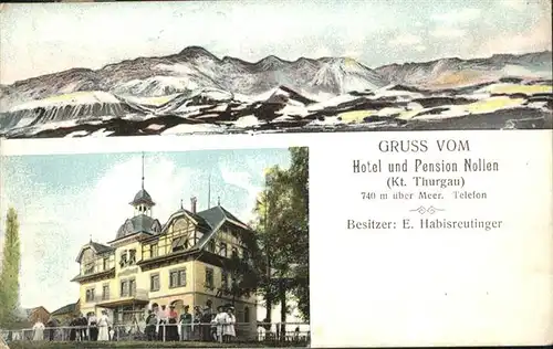 Nollen [?] Hotel Pension  Thurgau /  /