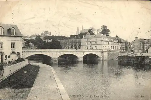 Saint-Lo Le Pont de Vire /  /