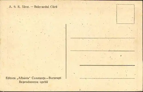 Sarat Bulevardul Gaerli /  /