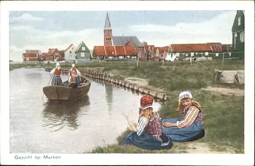 AK / Ansichtskarte Marken Gezicht Boot / Niederlande /Niederlande