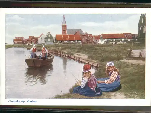 AK / Ansichtskarte Marken Gezicht Boot / Niederlande /Niederlande