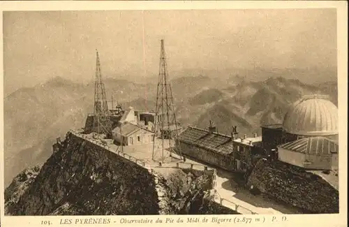AK / Ansichtskarte Pic-du-Midi-de-Bigorre Observatoire
