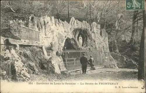 AK / Ansichtskarte Lons-le-Saunier Grotte Frontenay