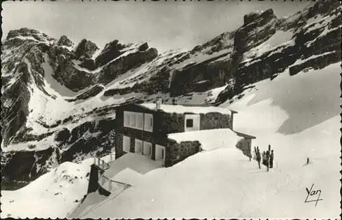 AK / Ansichtskarte Gavarnie Club Alpin de la Breche de Roland
