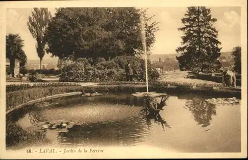 AK / Ansichtskarte Laval Jardin de la Perrine /  /