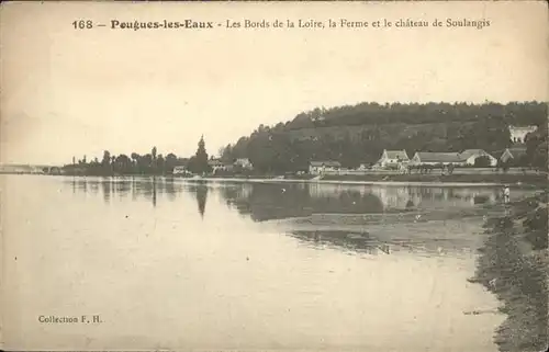 AK / Ansichtskarte Peugues les Eaux Bords de la Loire
Ferme
Chateau dwe Soulangis /  /