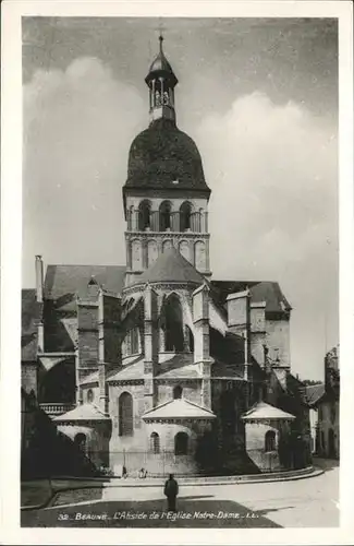 AK / Ansichtskarte Beaune l`Abside de L`Eglise Notre-Dame /  /