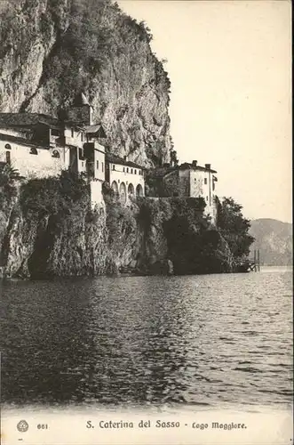 AK / Ansichtskarte St Caterina del Sasso Lago Maggiore /  /