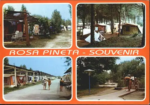 AK / Ansichtskarte Rosa Pineta Champingplatz Rosolina Mare  / Italien /Italien