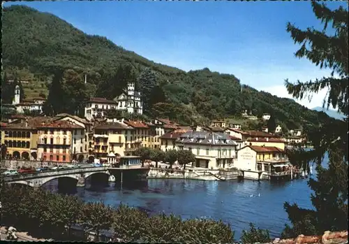 AK / Ansichtskarte Ponte Tresa Lugano Lago di Lugano /  /