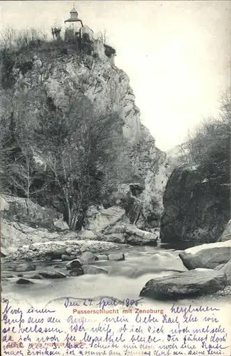 Zenoburg Passerschlucht / Italien /Italien