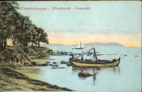 Fanaraki Griechenland Boot Constantinople /  /