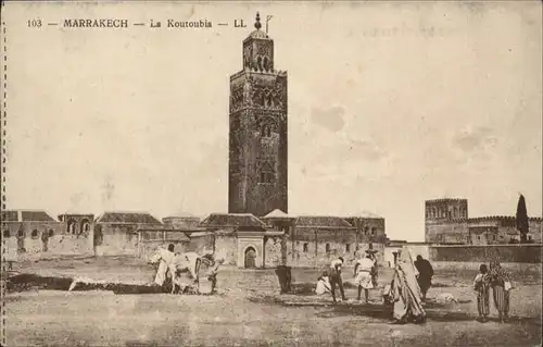 Marrakech Koutoubia / Marokko /Marokko