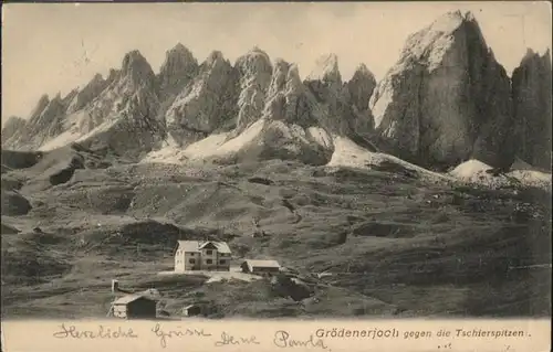 Groednerjoch Tschierspitzen / Italien /Italien