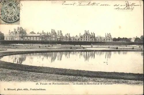 Fontainebleau Bassin Romulus Parterre  /  /