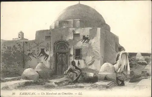 Kairouan Marabout Cimetiere /  /